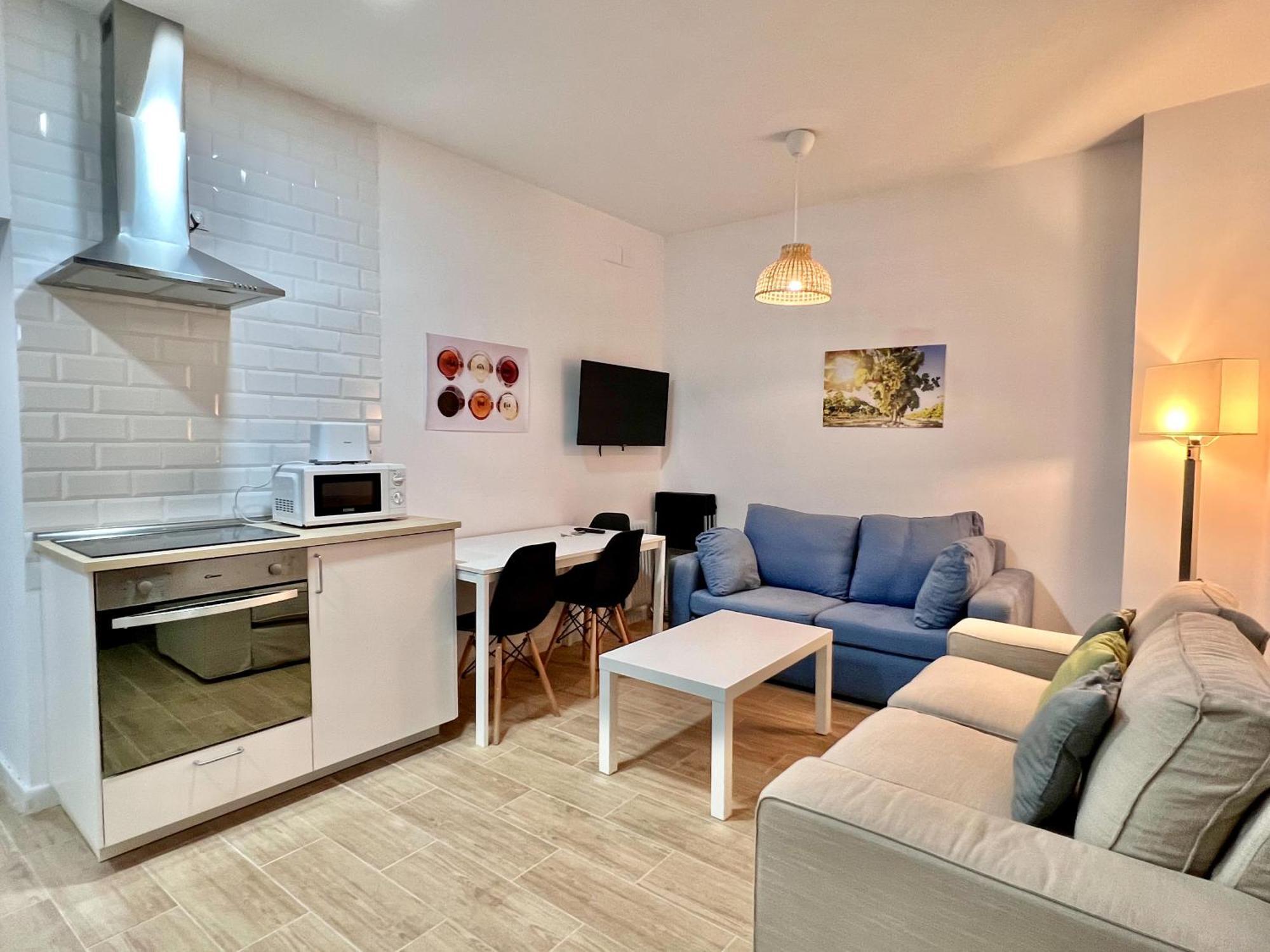 Apartamentos La Albariza Jerez Centro Jerez de la Frontera Esterno foto